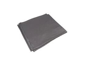 Solid Gray Microfiber Flat Sheet Full Size 96x90 Smooth Cooling EasyCare Bedding